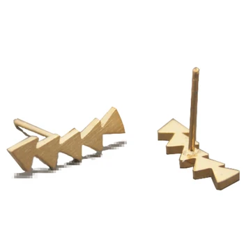 

Fashion triangle stud earrings The superposition of multiple triangle stud earrings Simple personality geometry stud earrings