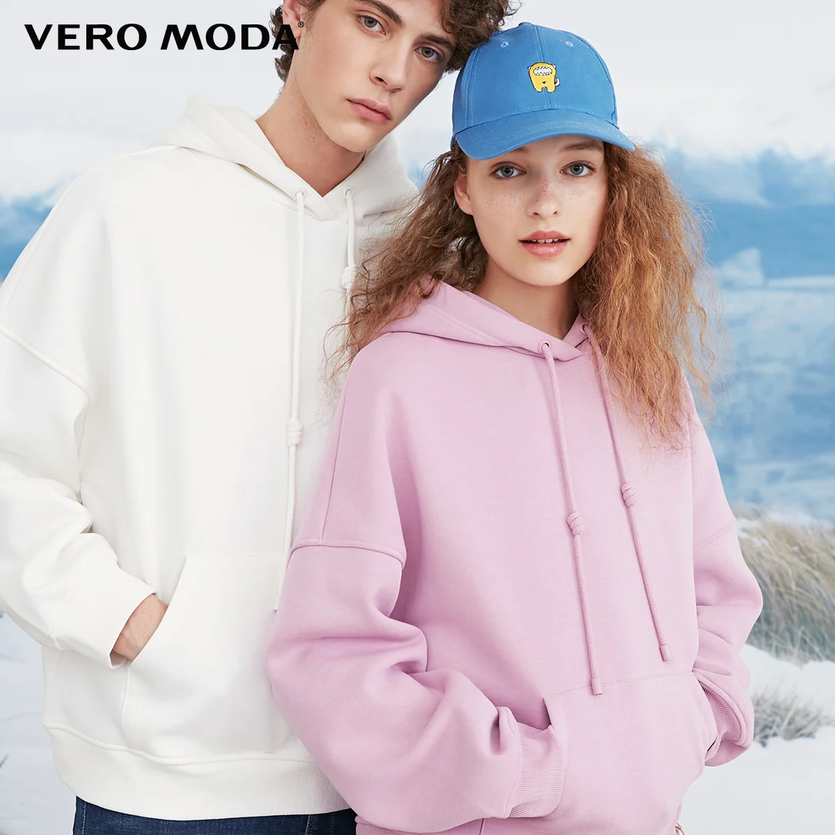 Vero Moda Women's 2019 hooded padded plush velvet sweatshirt | 318333504