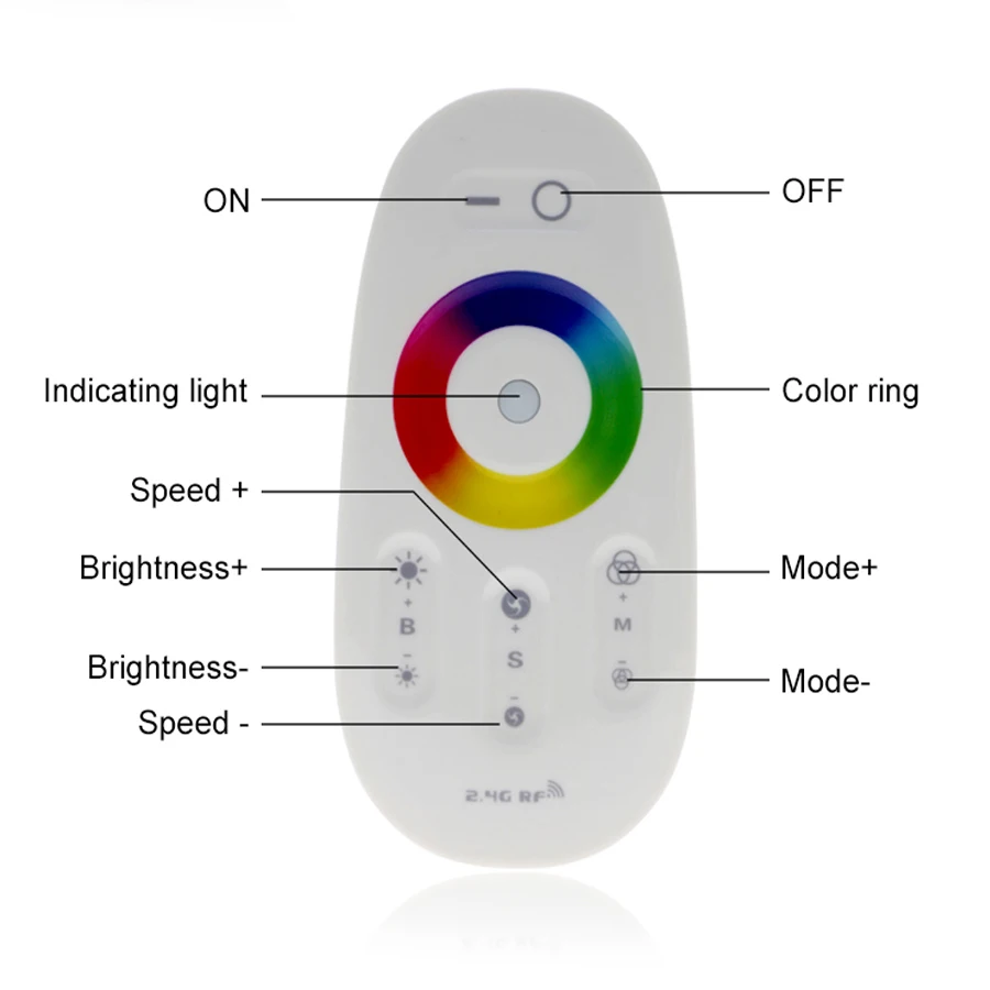 BEKCMTH 5 м 10 м 15 м 20 м Светодиодная лента RGB водонепроницаемый SMD 2835 DC12V rgb струнный диод гибкая лента RF или IR Contoller+ адаптер