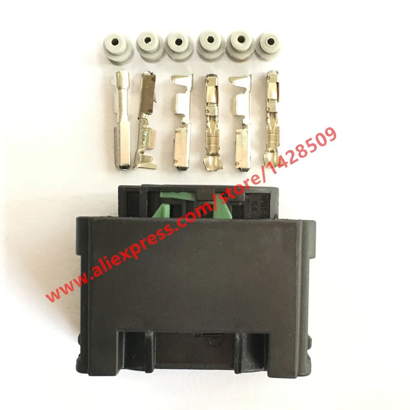 10 комплектов 6 Pin Tyco педаль акселератора заглушка для BENZ BMW 1-967616-1 7M0 973 119 разъем датчика дроссельной заслонки