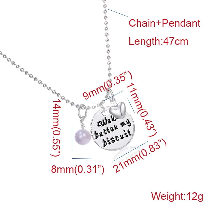 well butten my biscuit necklace (1)