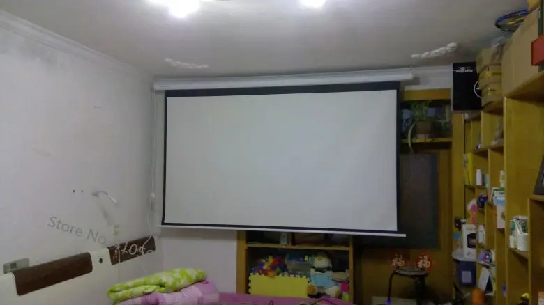 120 Inch 16 to 9 motorized screen pic 18