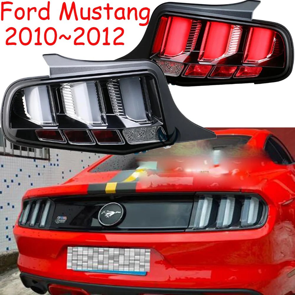 Автомобильный Стайлинг для 2010 2011 2012 2013 /~ год светодиодный фонарь Mustang задний фонарь фары, аксессуары для автомобиля задний бампер противотуманный фонарь
