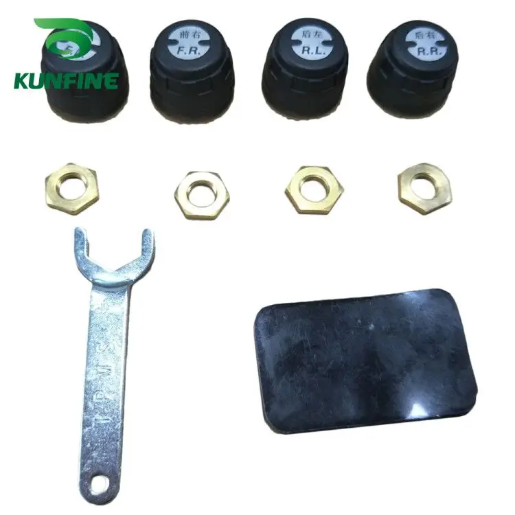 Система контроля давления в шинах с ЖК дисплеем 4 датчика|auto security alarm system|tyre pressure