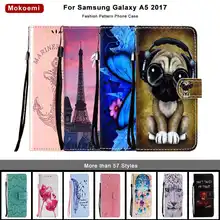 Mokoemi Pattern Flip Wallet Leather 5.2″For Samsung Galaxy A5 2017 Case For Samsung Galaxy A5 2017 A520 Phone Case Cover