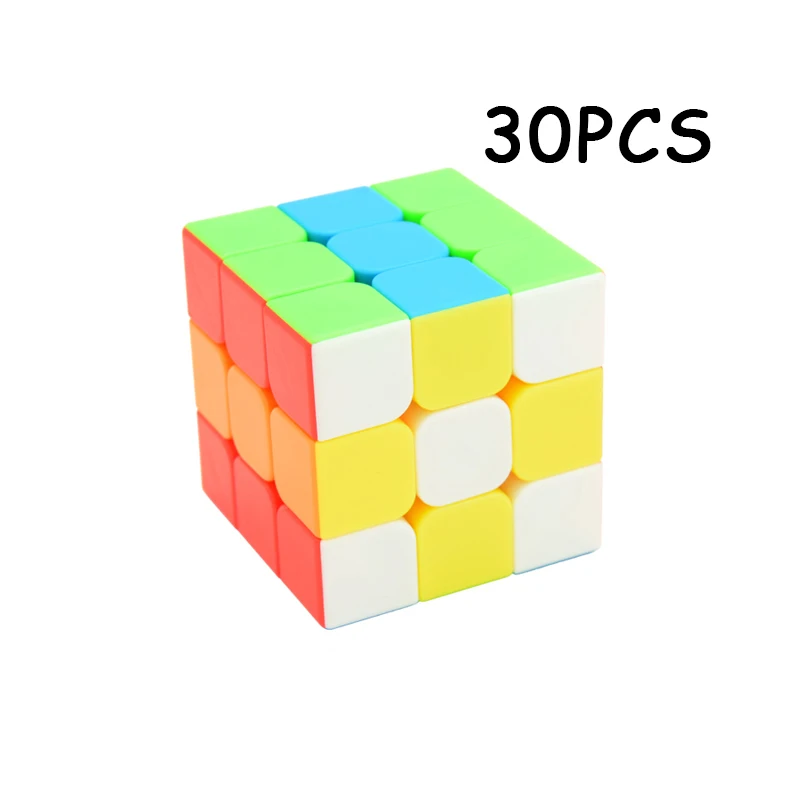 

30PCS MoYu MF3S Magic cube Professional 3x3x3 Cubo magico Speed Twist Puzzle Non Sticker Neo Cube Education Toys For Children