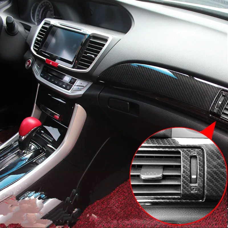 

Decorative Carbon Fibre Gear Panel Cover Frame For Honda Accord 9th AA080A