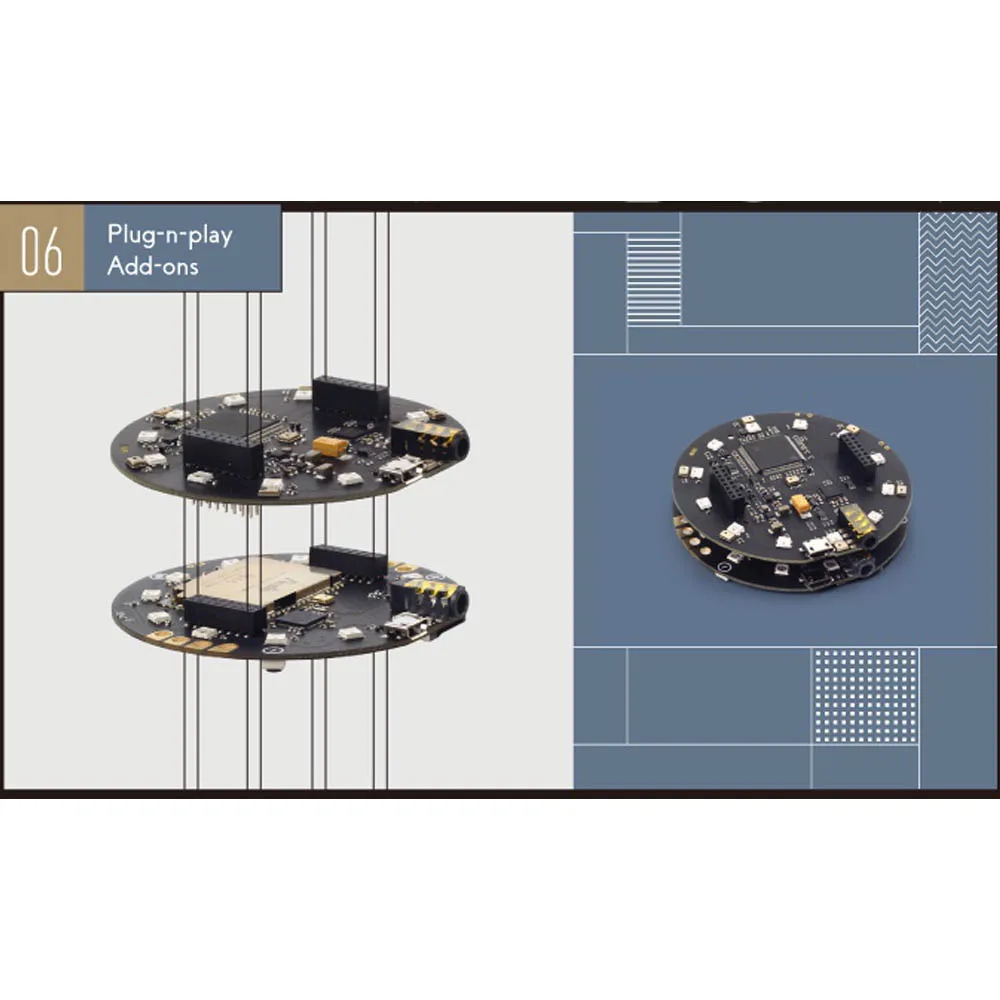 Respeaker с открытым исходным кодом голосовое взаимодействие/идентификационная плата мастер-плата совместима с Arduino/Raspberry pi