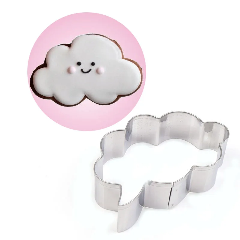 1 шт patisserie reposteria Clouds Moldes металлический резак для печенья кекс Печенье