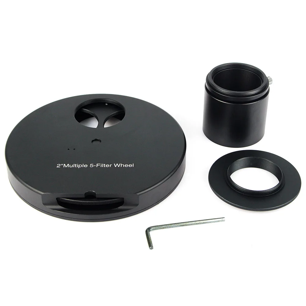 New 2inch multiple 5Position Manual Filter Wheel for Astrophotography