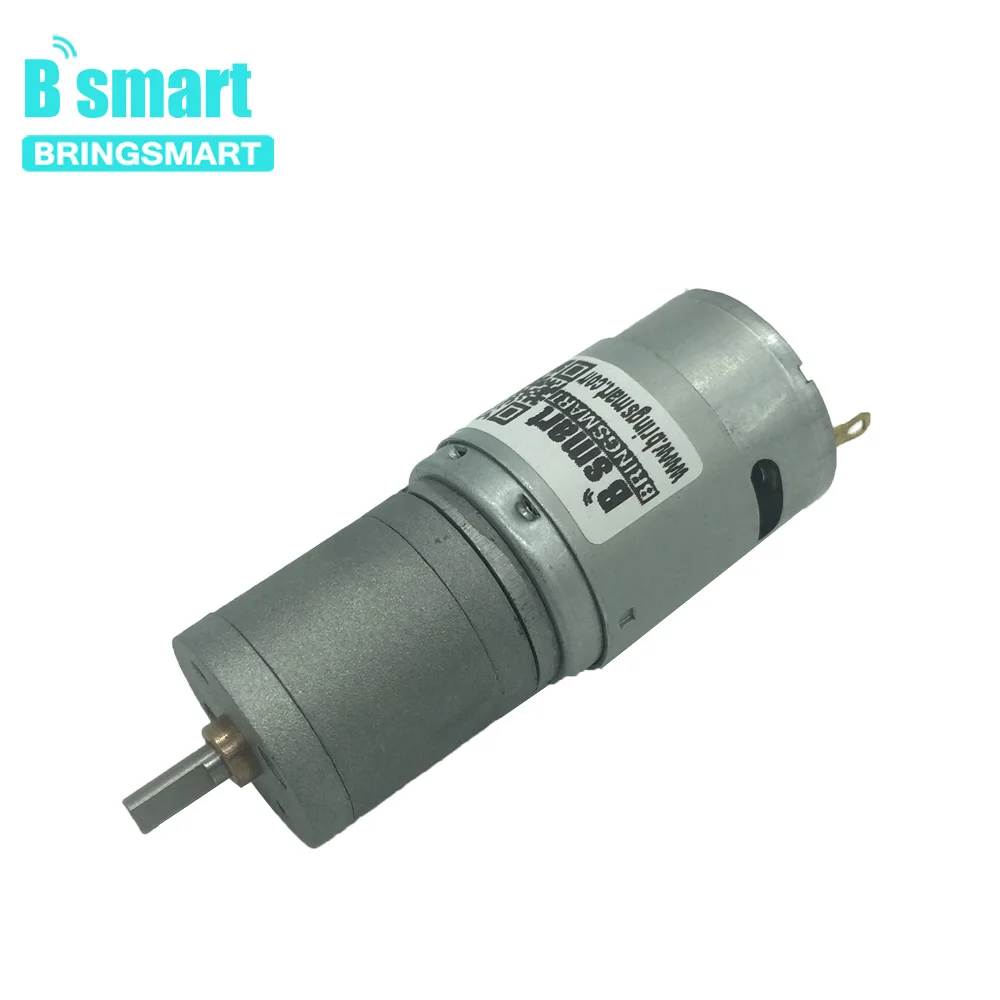 Bringsmart 24 вольт постоянного тока микро металлическая передача двигателя коробка