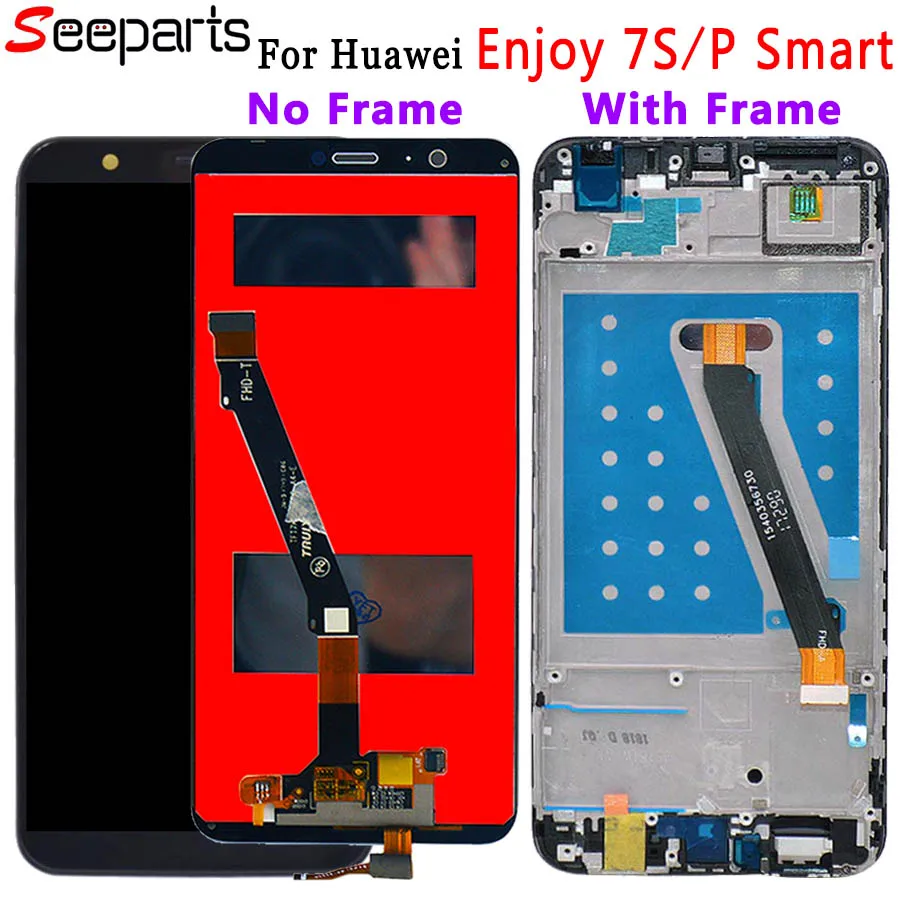 Original Tested Screen Huawei Enjoy 7S LCD Touch Screen Digitizer Assembly HUAWEI P Smart Display FIG-LX1 FIG-L21 Replacement