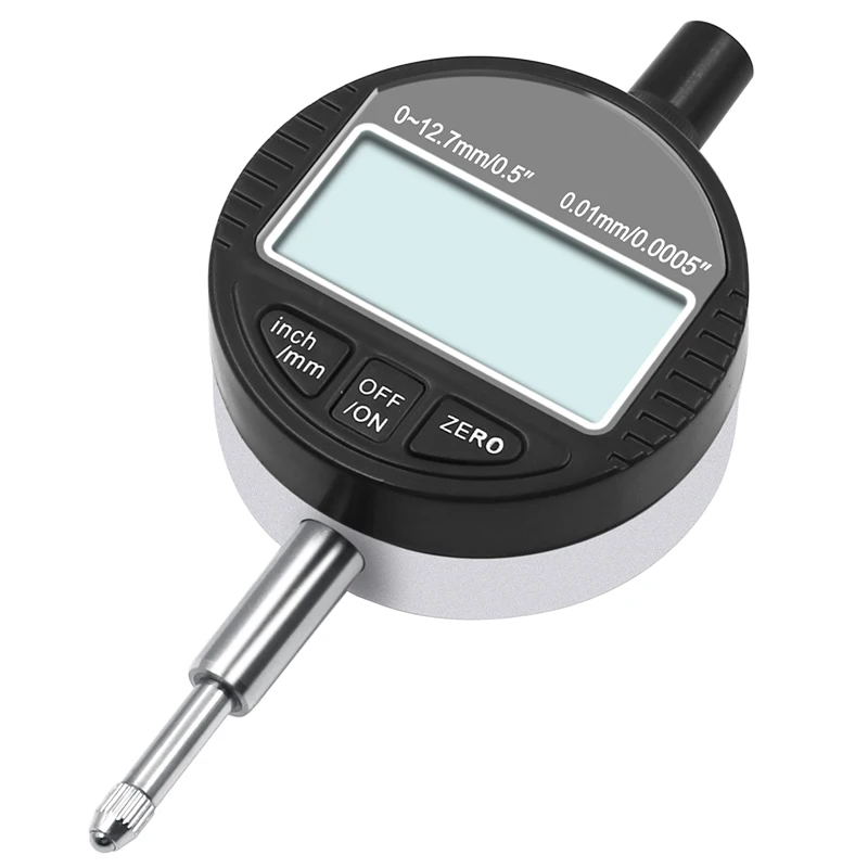 0-12.7mm/1" Range Gauge Digital Dial Indicator Precision Tool 0.01mm/0.0005" Tester Dial Indicator dial indicator gauge,dial indicator
