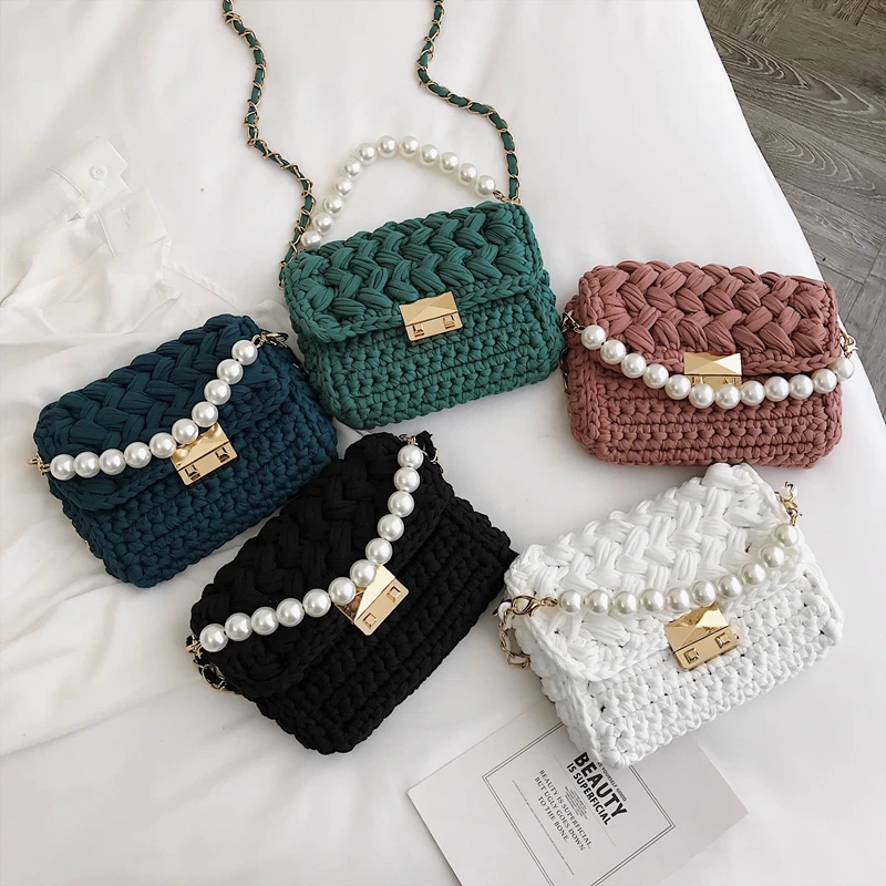 

European and American Fashion Simple Square Bag Designer Handbag 2019 High Quality Flax Leather Single Shoulder Bag qq376