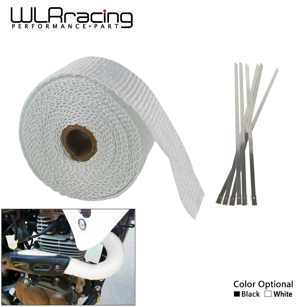 Motorcycle Exhaust Thermal Exhaust Tape Header Heat Wrap Resistant