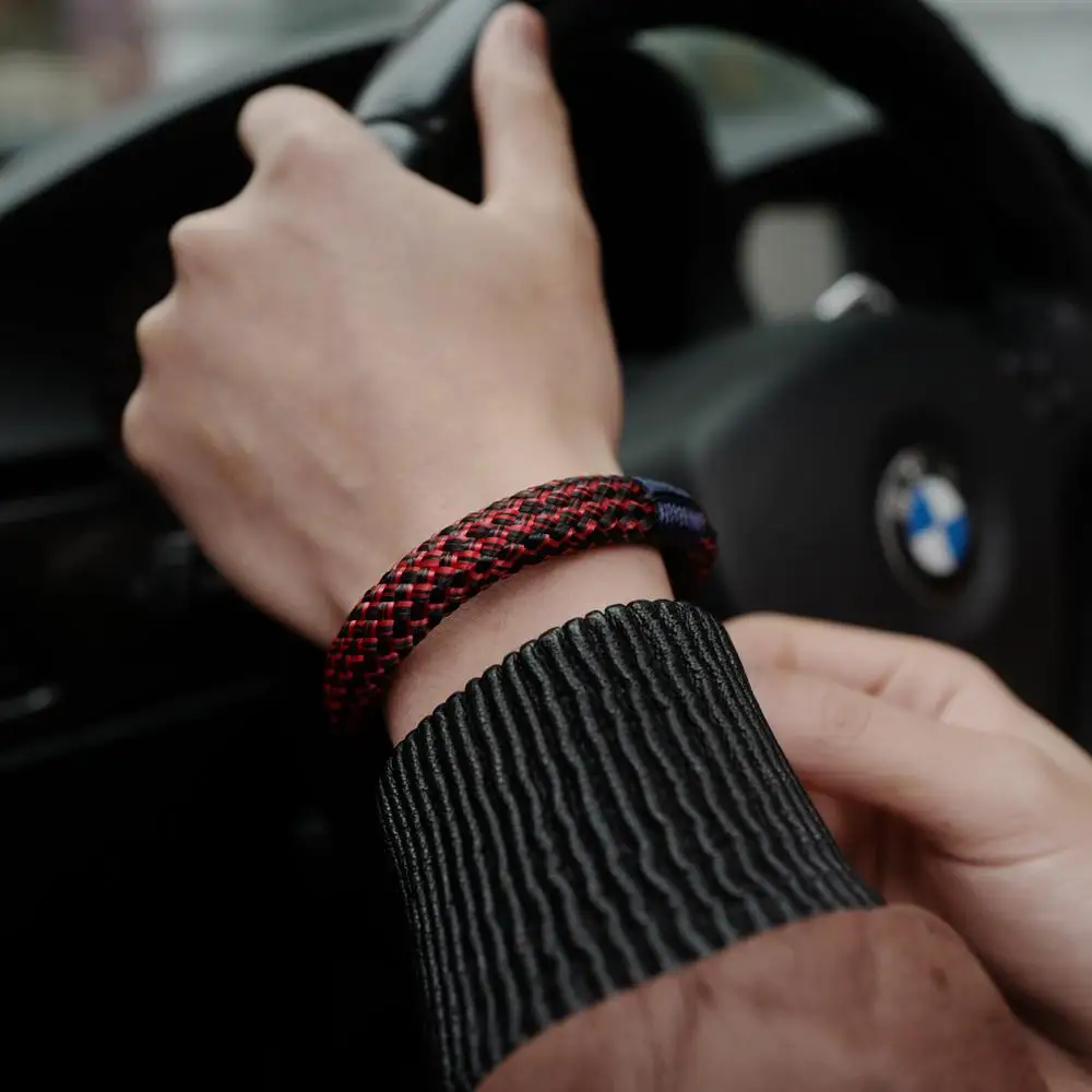 شيك بحري مضفر سوار يدوية الصنع العسكرية Paracord سوار شريط للرسغ معصمه W/D-تكبل BRT-N510 كبيرة ل هدية شيك بحري مضفر سوار يدوية الصنع العسكرية Paracord سوار شريط للرسغ معصمه W/D-تكبل BRT-N510 كبيرة ل هدية