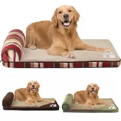 Золотой ретривер питомник съемный Тедди собака коврик-лежанка для собак для щенка Gatos зимняя кровать