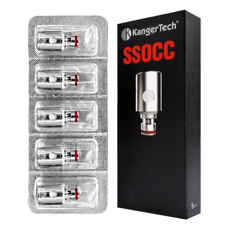 Сменная катушка KangerTech SSOCC NiCr 1 2 Ом 5 шт. для подбака Kanger Toptank Subvod Protank 4 Nebox K Kiss & Pin|coil