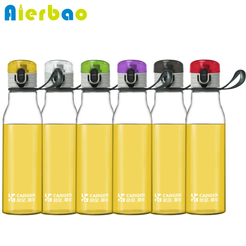 Sports Bottle Secure Locking Lid Sport Bicycle Plastic Tritan Water