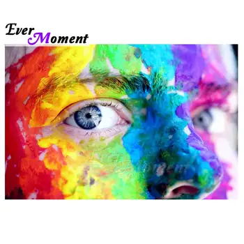 

Ever Moment Diamond Painting Eye Mosaic Full Square Drill Picture Of Rhinestone Diamond Embroidery Cross Stitch 5D DIY 3F040