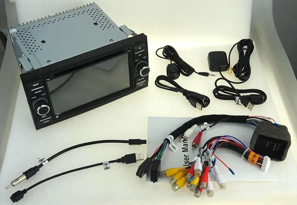 Perfect OZGQ Android 7.1 Car DVD Player For Ford Mondeo 2000-2007 Screen Auto GPS Navigation Bluetooth Radio TV Audio Video Music Stereo 8