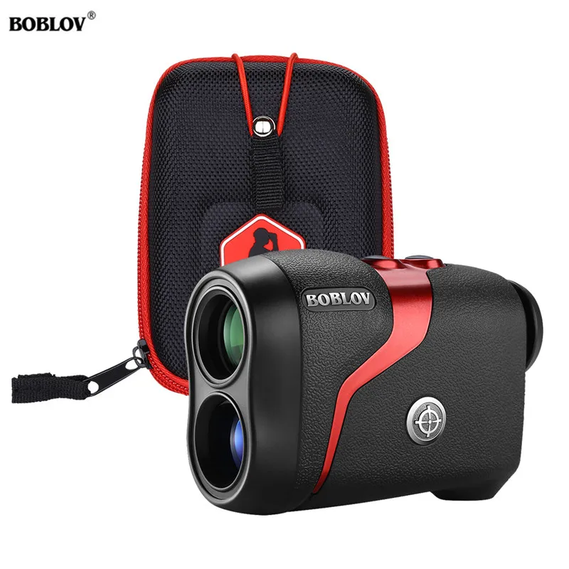 

BOBLOV 600m Golf Range Finder with Slope 600 Yards 6X Monocular Golf Hunting Range Finder Monocular Laser Rangefinders with Bag