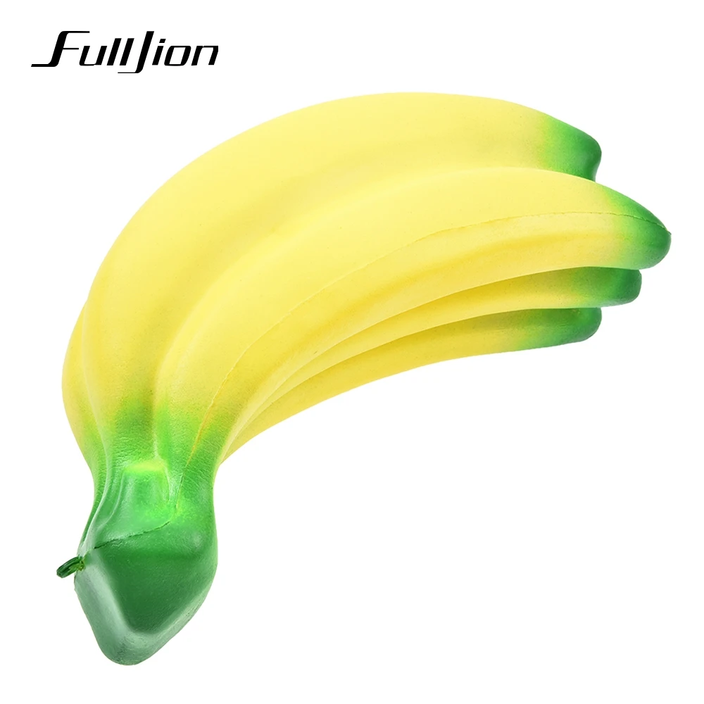 Fulljion Спорт и развлечения банановый Squishy Новинка Gag игрушки Squeeze стресса Смешные