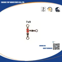 1000 шт. Высочайшее качество ствола тройной Вертлюги Стиль B 6*8