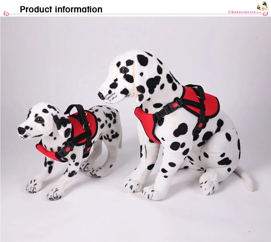 RFWCAK регулируемый нейлоновый защита груди Pet ошейник для собаки для средних и больших размеров, Сбруя для собак жилет Хаски товары для домашних животных