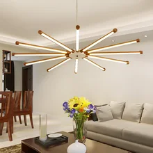 Современный светодиодный подвесной светильник для гостиной, спальни, кухни