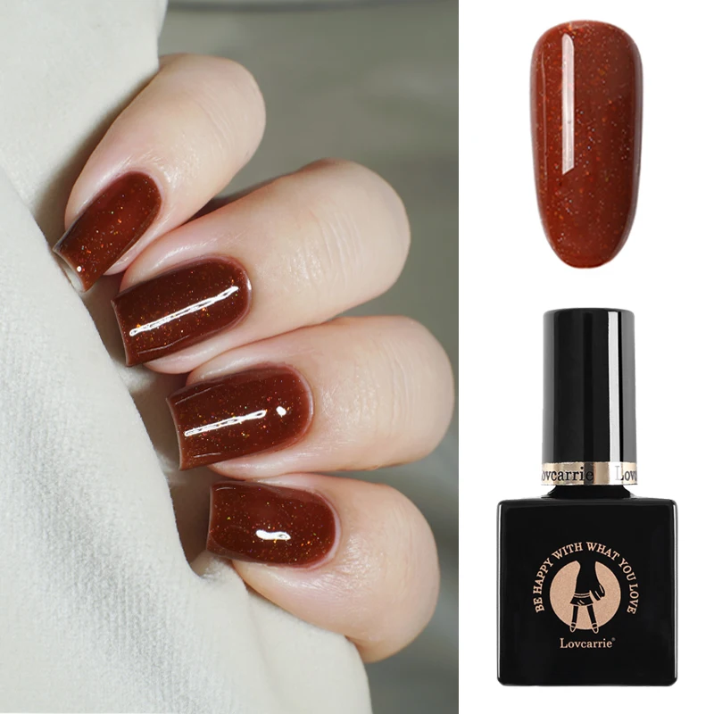 Lovcarrie маникюрный Блестящий неоновый Гель лак для ногтей 10 мл Vernis УФ Camuflage