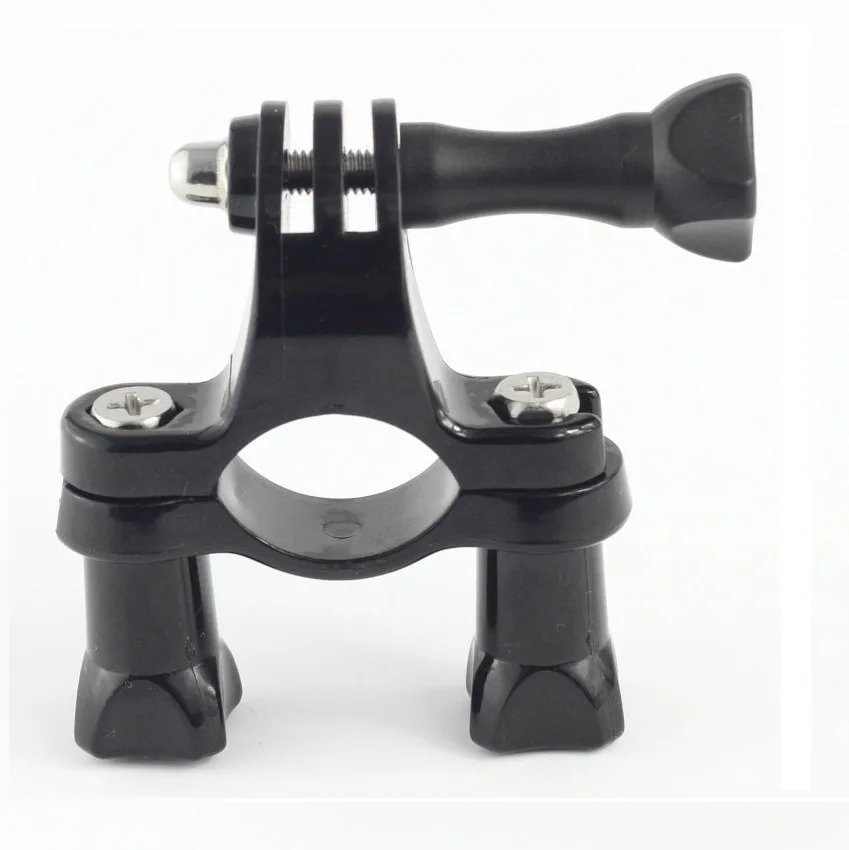 Black Bike Bicycle Handlebar Seatpost Pole Camera Bracket Mounts Clamps