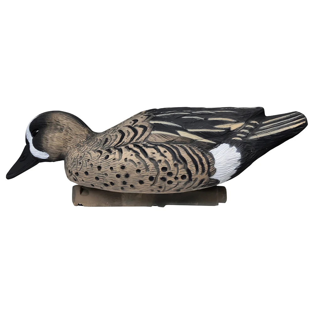 

Duck Decoy Hunting Decoys Plastic 3D Hunting Game Waterfowl feeder Blue Wing Garden Home Decoration