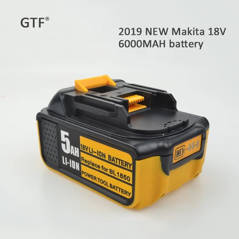 

2019 NEW For MAKITA 18V 6000mAh Rechargeable Battery Portable Tool Li-Ion Battery Replacement Power Batteries for MAKITA BL1860
