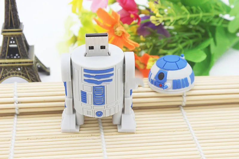 Флешка Star Wars Brave R2D2 Memoria Stick SWS USB флеш-накопитель 4 ГБ 8 ГБ 16 ГБ 32 ГБ флеш-накопитель USB 2,0 подарки Chiavetta USB Cle USB