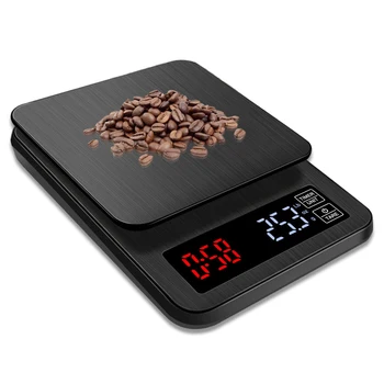 

0.1g Electronic Kitchen Scale Digital Food Scale Stainless Steel Weighing Scale LCD High Precision Measuring Tools