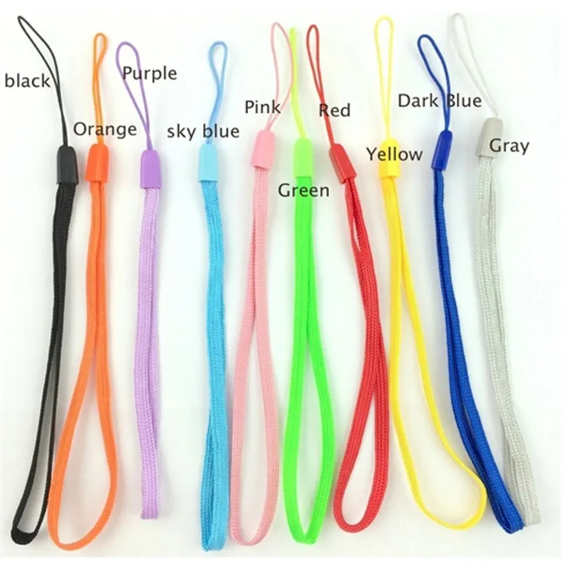 1000pcs Universal Colorful Mobile Phone Straps String Braided Woven