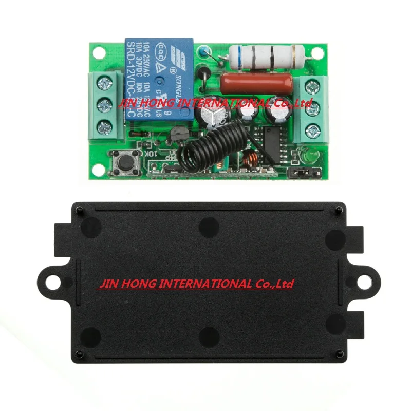 12pcs RF Wireless 220V 10A 1CH Remote Control Switch 4* Receiver & 8* Transmitter 315/433 MHZ Smart Home Switch