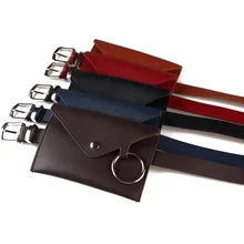 Модная женская Повседневная поясная сумка для телефона, сумка для ключей, поясная сумка, поясная сумка, мини-сумка из искусственной кожи, Кожаная поясная сумка, сумка для телефона