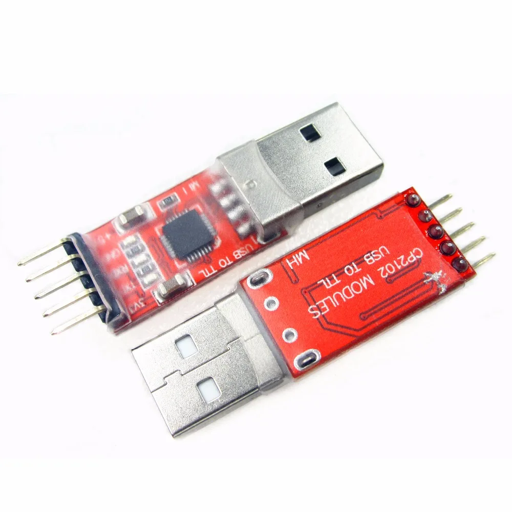 20 шт./лот CP2102 чип USB 2 0 к UART TTL 5pin адаптер Коннектор модуль последовательного