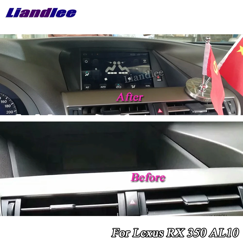 Clearance Liandlee Car Android System For Lexus RX 350 RX350 AL10 2008~2015 Radio Stereo Carplay GPS Wifi Navi MAP Navigation Multimedia 4