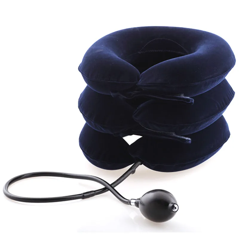 Yuwell Type A/B/C Neck Traction Therapy Cervical Vertebra Supports Collar Orthopedics Health Care Inflatable Massager Relaxation