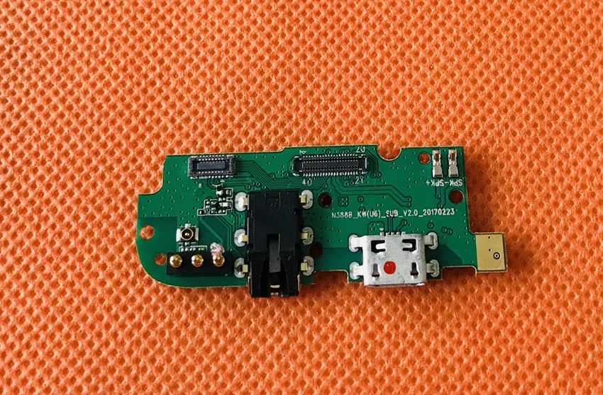 Б/у оригинальная зарядная Плата USB для UMIDIGI C2 MTK6750T Octa Core 5 0 &quotFHD Бесплатная