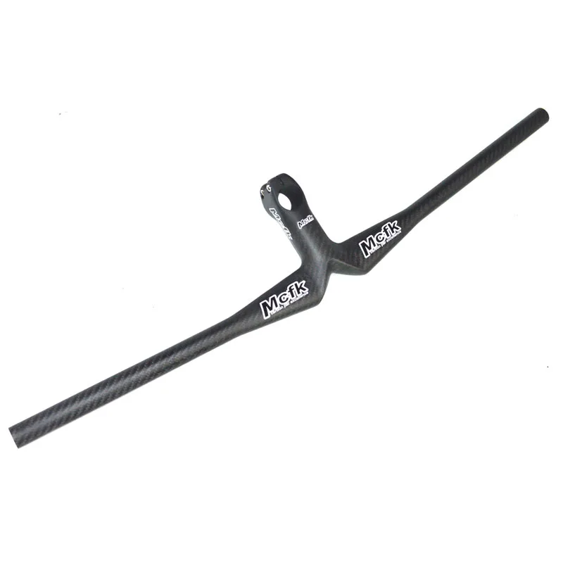 MCFK 3K carbon handlebar MTB bicycle Integrated handlebar with stem 620/640/660/680/ 700/720mm