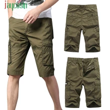 Летнее платье мужские модные летние мужские крутые летние шорты для активного отдыха мульти-карман Chunse Комбинезоны для мужчин 40
