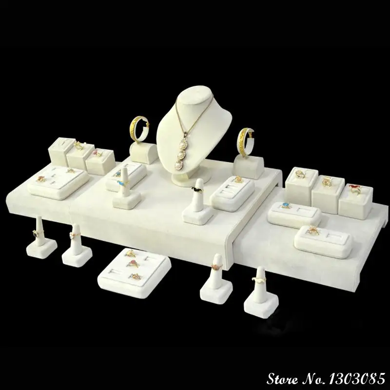

2015 New Jewellery Packaging Cases Jewelry Display Props Counter Showcase Rings Bracelet Holder Stand