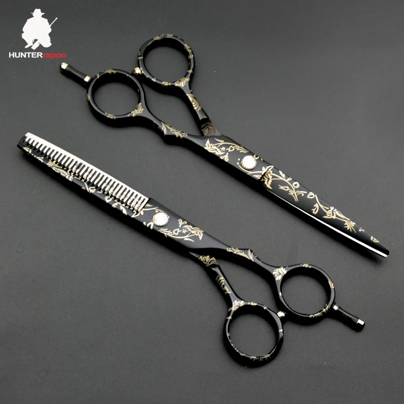 

6" Inch HT9140 Barber Scissors Set Hair Thinning Shears For Hairdresser Styling Tools Stainless Steel Haircut Trimmer Clipper