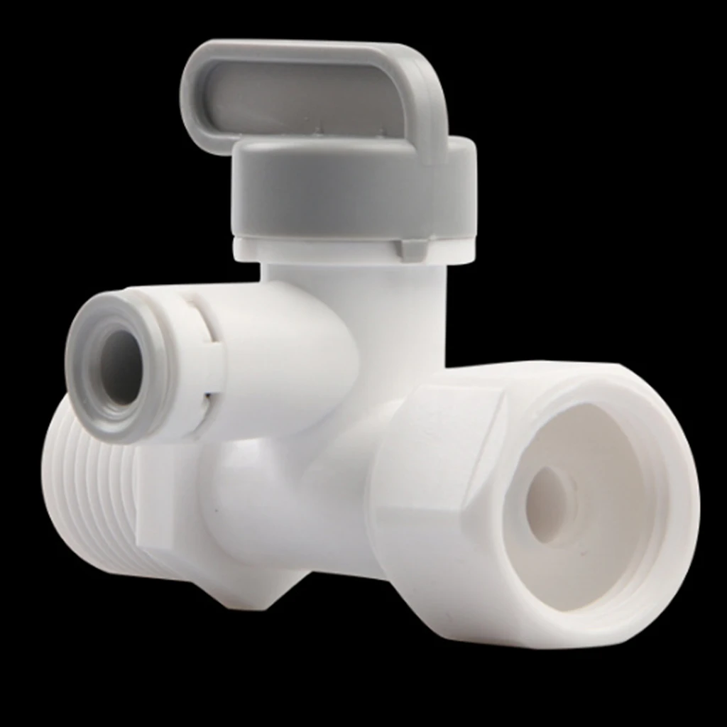 Pom Purifier Feed Tee Faucet 1 4 Inch Ro System For Filter