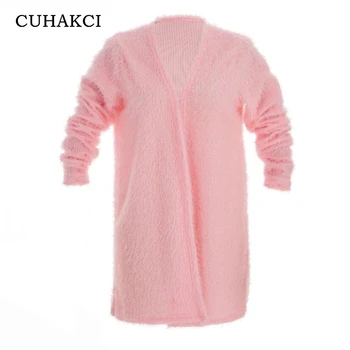 

CUHAKCI Winter Plus Velvet Coats Autumn Basic Jackets Female Women Keep Warm Jacket Spring Long Sleeve Loose Outwear Coats