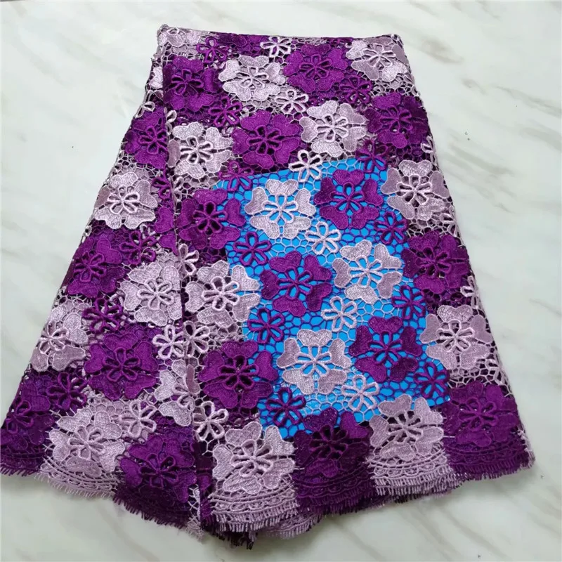 

2018 African Swiss Voile Lace Fabric embroidery lace trim high quality african Dry cotton lace fabric for wedding PL042606
